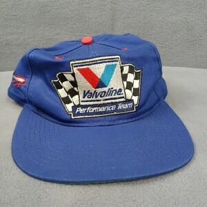 Vintage 90's Mark Martin #6 NASCAR Valvoline Performance Team Snapback Hat Cap
